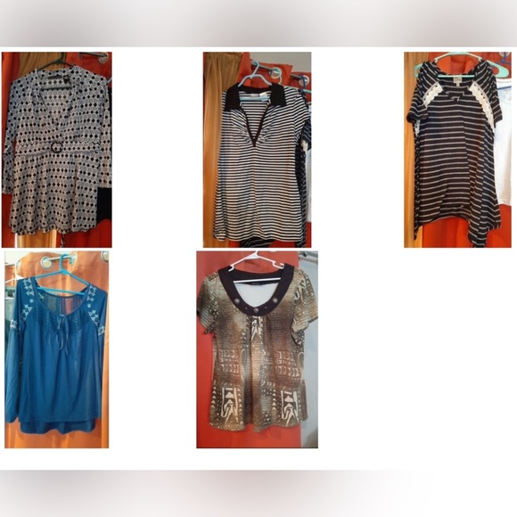 Lot Clothing Size Large Womens Bundle Tops Mixed
Lots of 5 Clothing Mixed Brands - Picture 2 of 8
